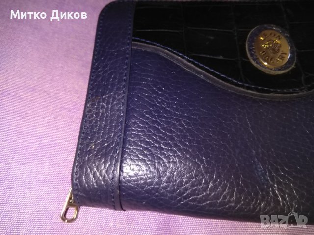 Портмоне марково телешки бокс Леон Бакари 170х113мм, снимка 3 - Портфейли, портмонета - 38170483