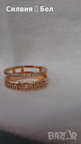 Дамски пръстен р-р 18(8), снимка 4 - Пръстени - 29071226