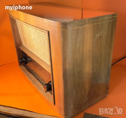 Ретро Лампово Радио AT-Super 660 Wk3 AEG, снимка 6 - Антикварни и старинни предмети - 50072303