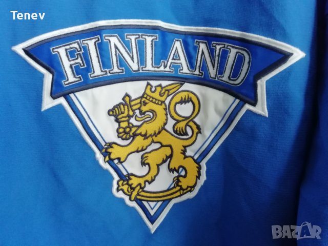 IIHF Finland Hockey Jersey оригинална колекционерска хокейна блуза Финландия, снимка 3 - Блузи - 39534927