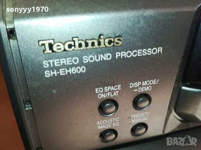 TECHNICS AMLIFIER+TECHNICS PROCESSOR-SWISS 2012231607, снимка 18 - Ресийвъри, усилватели, смесителни пултове - 43489166