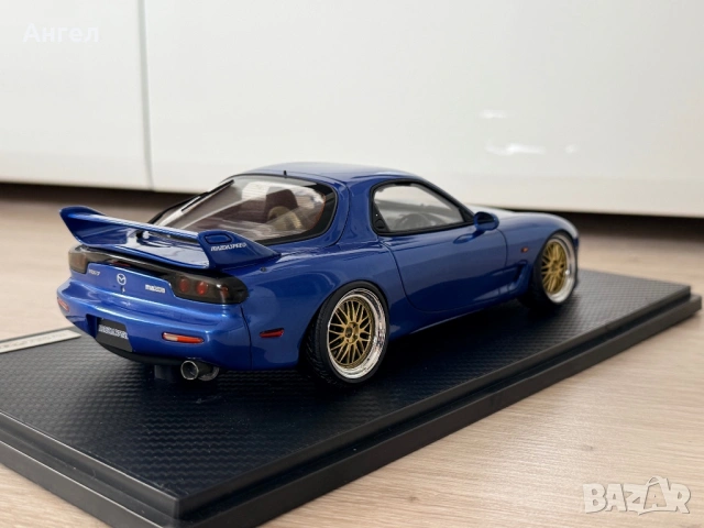 1:18 Mazda RX7 FD3S Speed A-spec ignition model, снимка 3 - Колекции - 53412900
