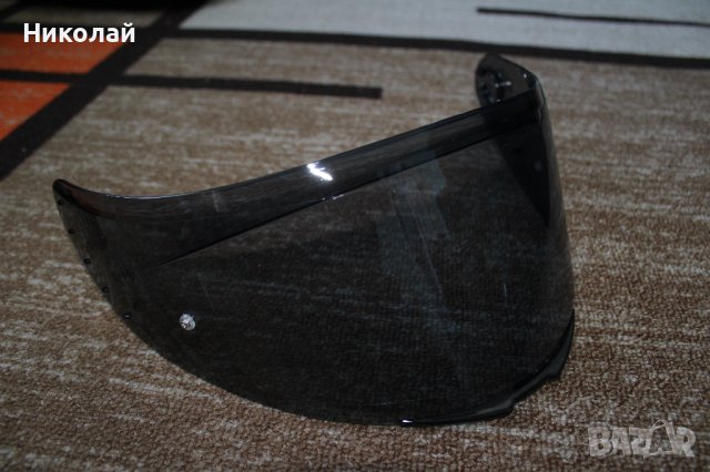 Тъмен/Черен визьор за каска MT V14, Revenge 2, Rapide Pro, Blade 2 SV, Targo Visera Casco