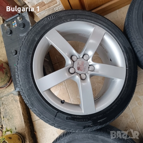 Джанти Seat VW Audi 5х100 16 с летни гуми 215/45/16 , снимка 7 - Гуми и джанти - 52478193