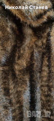 Продавам дамско палто изкуствен косъм, снимка 8 - Палта, манта - 37302013