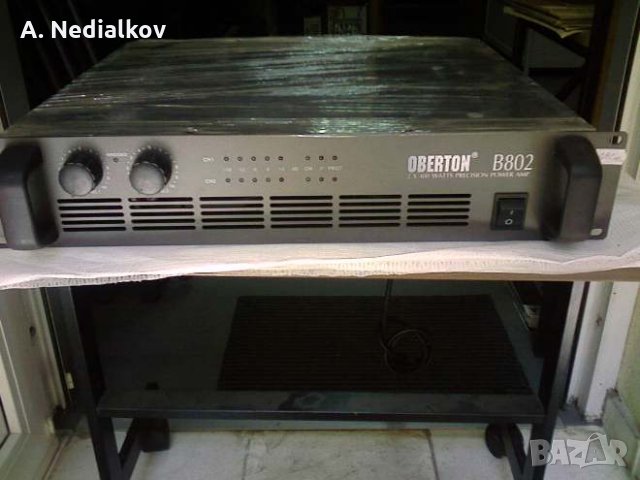 Power amp Oberton B802, снимка 1 - Други - 35209991