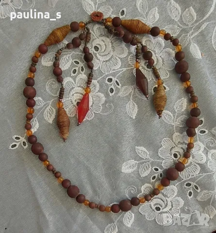 Три различни броя / Колие тип чокър - Филигран като дантела и други, снимка 10 - Колиета, медальони, синджири - 44157083