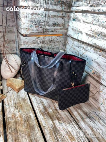 Черна чанта Louis Vuitton  код SG120, снимка 3 - Чанти - 38669982