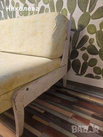 Разтегателни дървени фотьойли 2 бр., снимка 5 - Дивани и мека мебел - 52612500