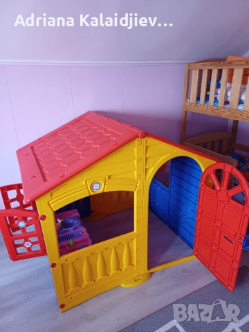 Детска къщичка плюс кухня с аксесоари, снимка 3 - Играчки за стая - 53294888