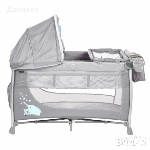 Детска кошара Zizito Doris на 2 нива, снимка 4 - Кошарки - 52052463