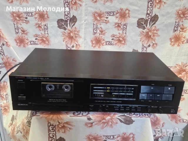 Касетен дек LUXMAN K-100 В отлично техническо и визуално състояние., снимка 5 - Декове - 51874328