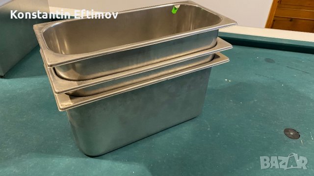 Гастрономи и стойка инокс мат, снимка 15 - Прибори за хранене, готвене и сервиране - 43360338