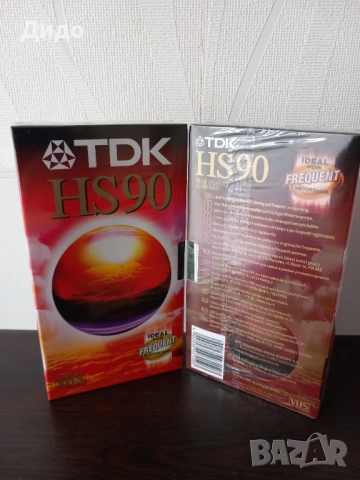 VHS Видеокасети TDK HS-90, снимка 2 - Други жанрове - 53437651