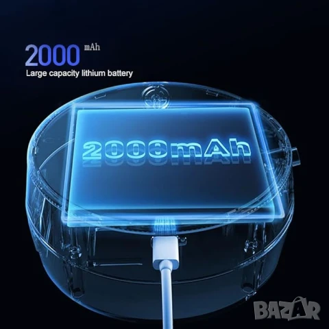 Автоматичен стенен дозатор за сапун със сензор 2000mAh 300 мл, снимка 3 - Други - 51012956