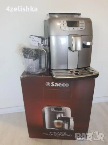Saeco Intelia silver capuucinno - внос от Германия, снимка 4 - Кафемашини - 52092267