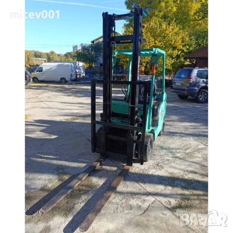 Мотокар  Mitsubishi газ - бензин 1,5 тона  100% рециклиран 