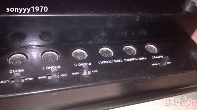 bst stereo mixer mm60-внос франция, снимка 12 - Ресийвъри, усилватели, смесителни пултове - 27087217
