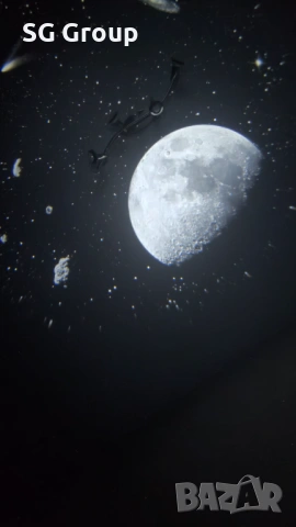 Нощна лампа за звезден проектор, галактики за камерата, 12 прожекционни диска със слънчевата система, снимка 8 - Настолни лампи - 53482309