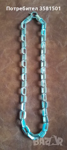 126/Сребърен Синджйр-113гр.🇧🇬, снимка 2 - Колиета, медальони, синджири - 47645102