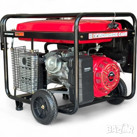 7.0 KW Генератор за ток монофазен с дисплей с ел. старт - 16 Hp, снимка 4 - Други машини и части - 41463341