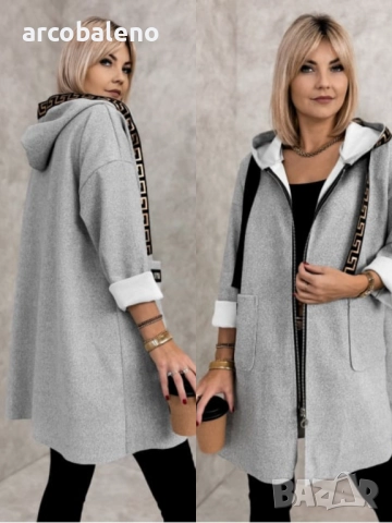 Дамско палто CLAUDETTE, 4цвята , снимка 14 - Палта, манта - 51599518