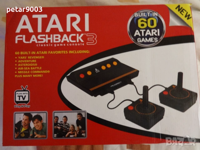 Атари с 60 вградени игри - Atari Flashback 3 Classic Game Console