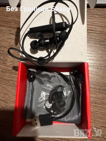 Нова Bluetooth слушалка за телефон – спортен модел, HD глас, съвместима с Android и iPhone