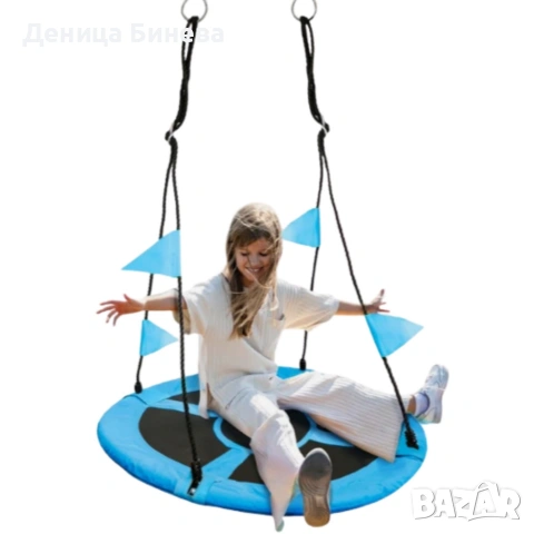 Люлка "Щъркелово гнездо" — здрава, удобна и подходяща за деца и възрастни до 150 кг, снимка 6 - Градински мебели, декорация  - 53326177