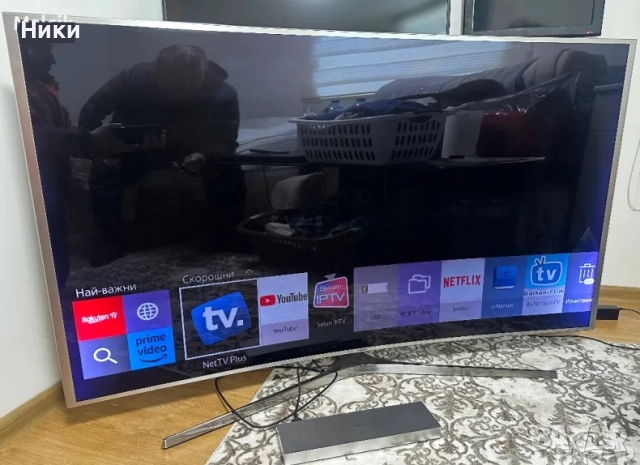 Телевизор Samsung UE65JS9000 3D Smart с извит екран 65'' на части