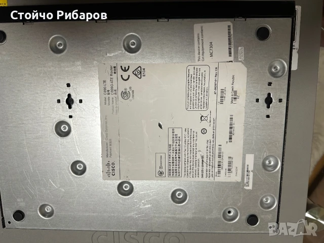 Cisco мрежово оборудване за 4G свързаност, снимка 2 - Рутери - 51128219