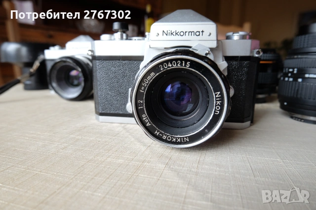 Nikkormat Camera, снимка 3 - Фотоапарати - 53427592