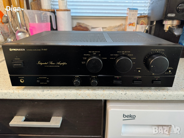 Pioneer A-447, снимка 10 - Ресийвъри, усилватели, смесителни пултове - 44893113