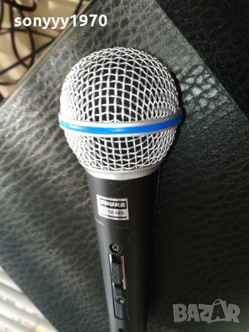 shure beta sm58s-profi microphone-внос швеицария 2803211805, снимка 2 - Микрофони - 32335667