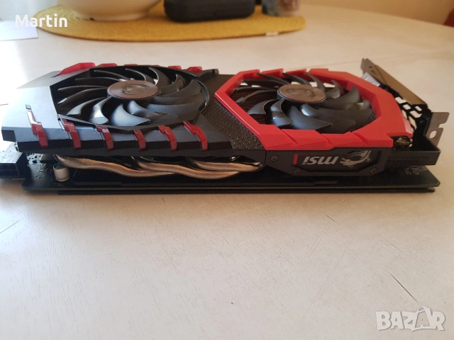 Видео карта MSI Nvidia GTX 1060 6GB, снимка 5 - Видеокарти - 53387397