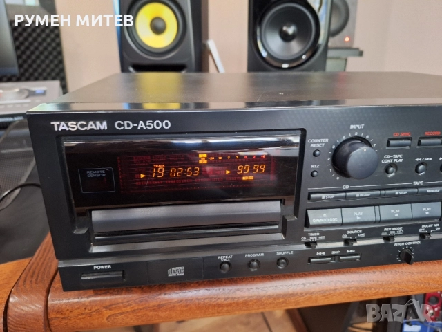 Компакт диск и дек Tascam, снимка 2 - Декове - 52500257