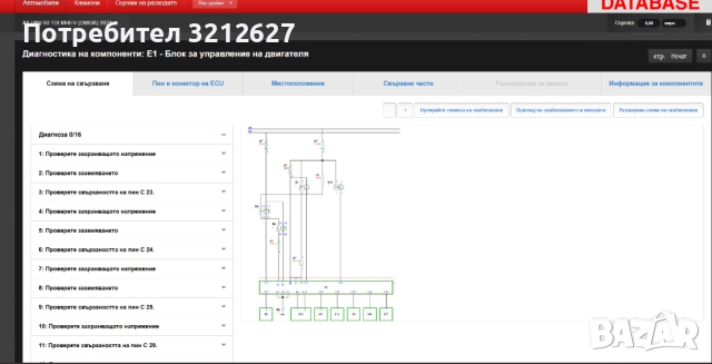 Онлайн База Данни Автомобили Камиони Техническо ръководство на БГ език