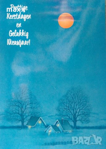 Картичка зима Presttige Kerstdagen en Gelukkig Nieuwajaar 19