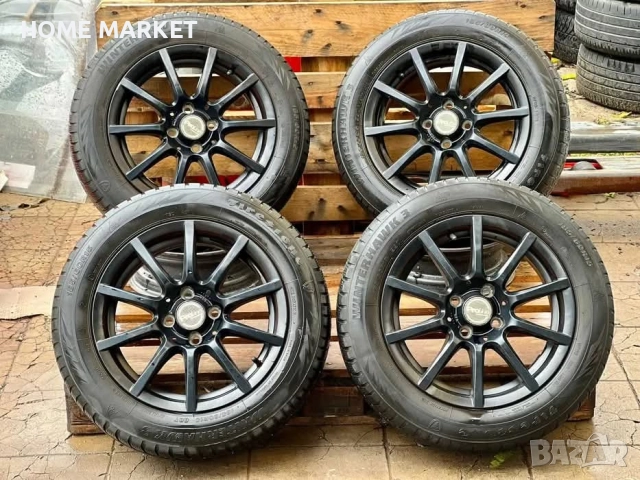 4х100 15 Джанти Opel Renault Dacia Kia Hyundai Honda Toyota Suzuki 4x100 ЕТ 38 J 6.5 Централен отвор