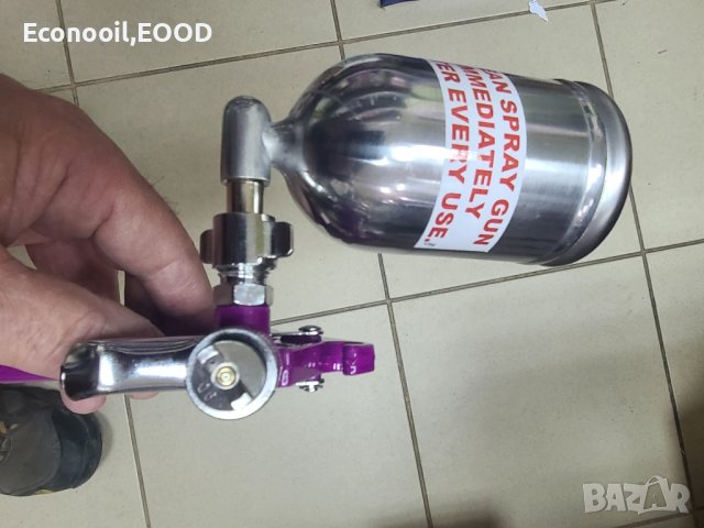 Бояджиски пистолет за малки детайли, снимка 6 - Автотенекеджийски и автобояджийски - 39258503