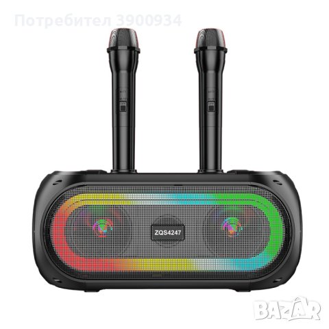 караоке Bluetooth колонка, снимка 5 - Bluetooth тонколони - 43134205