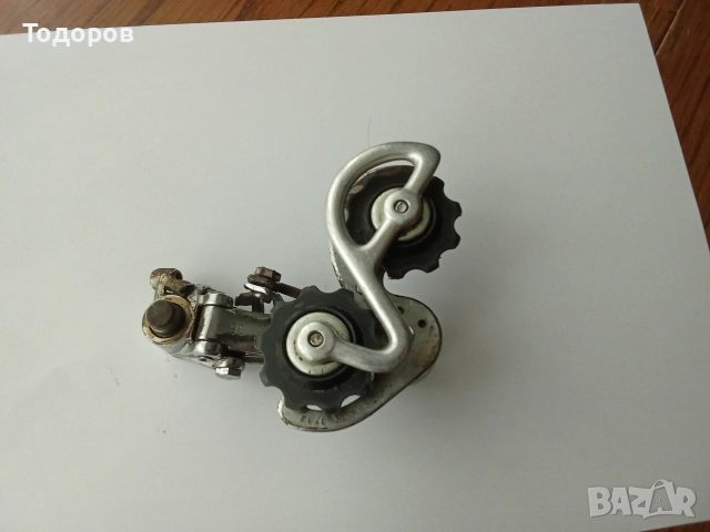 Campagnolo Record дерайльор за ретро шосеен велосипед , снимка 2 - Части за велосипеди - 52572377