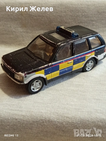 Метална количка Range rover за КОЛЕКЦИЯ ДЕКОРАЦИЯ 48747, снимка 3 - Колекции - 53571563