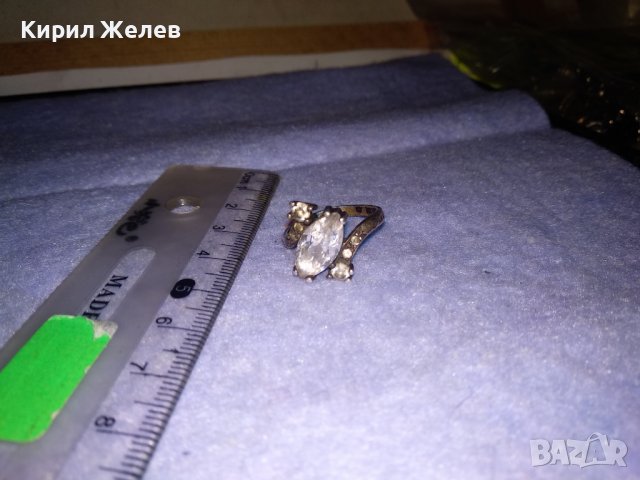 СКЪПОЦЕНЕН РЕТРО АРТ ПРЪСТЕН СРЕБРО 925 с ЮВЕЛИРНО ФАСЕТИРАНИ БЛЕСТЯЩИ ЦИРКОНИ 36128, снимка 13 - Пръстени - 39535623
