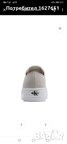 Оригинални дамски кецове Calvin Klein 38, снимка 7 - Маратонки - 52647552