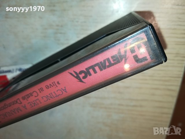 METALLICA UNISON-ORIGINAL TAPE 1412231219, снимка 11 - Аудио касети - 43408696