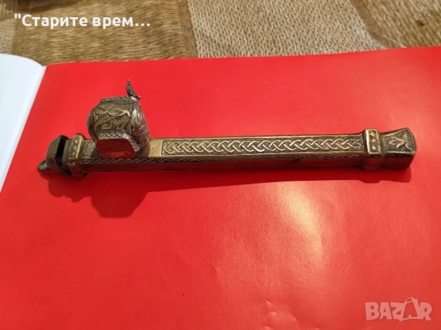 Антикварна Османска мастилница Тип DIVIT, снимка 8 - Колекции - 51464236