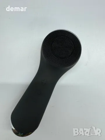 Четка за почистване на лице, Силиконов скрубер COSLUS, Водоустойчива, FC2005 - черна