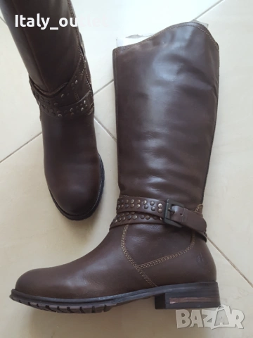 Оригинални ботуши ,естествена кожа Bugatti размер 36