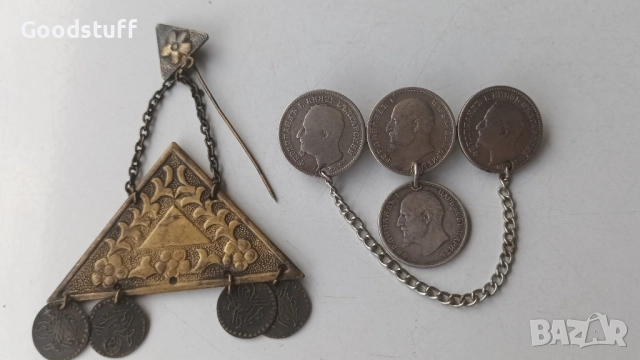 Възрожденски накит, игла,начелник,забодка,бижу,трепка , снимка 8 - Антикварни и старинни предмети - 52549085